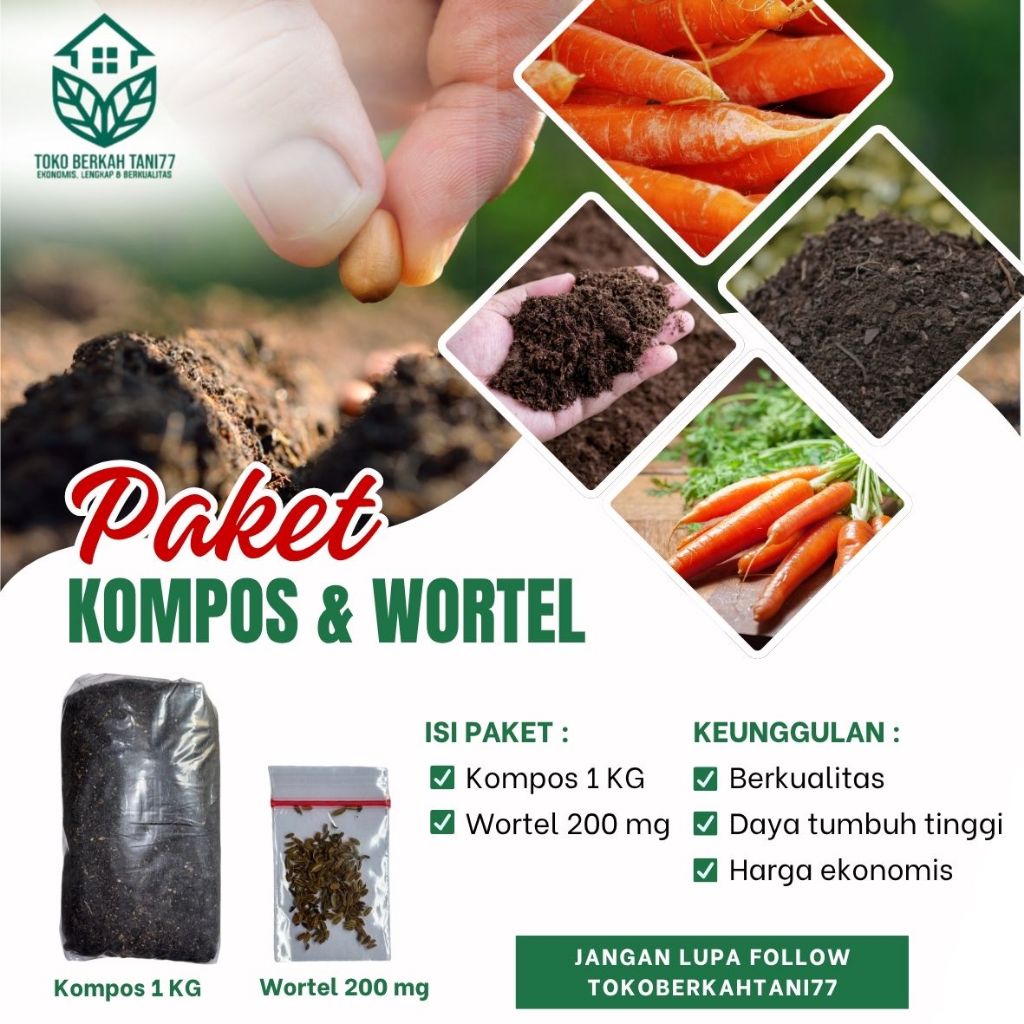 Benih Wortel Siap Tanam Benih Sayur Wortel Siap tanam