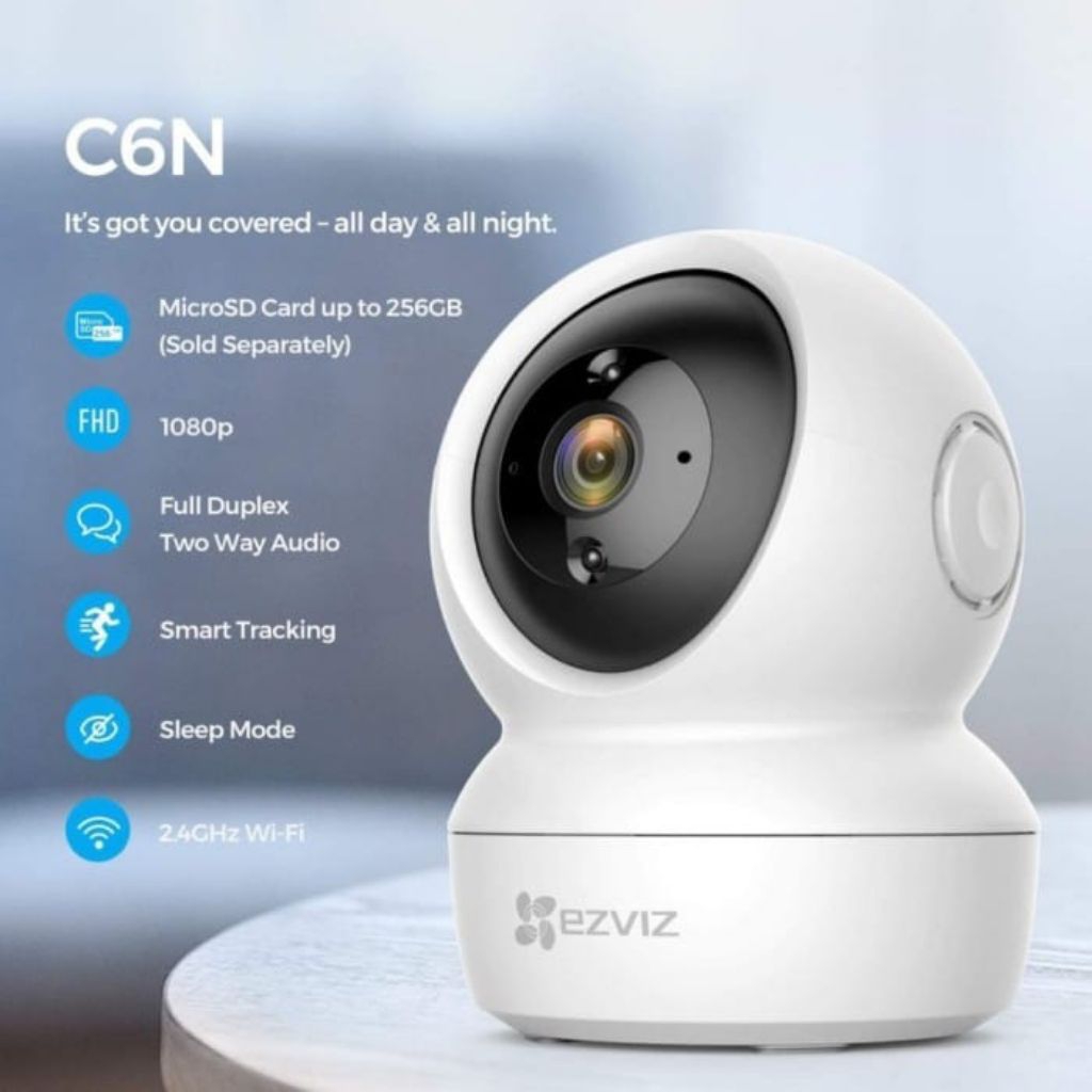 WIRELESS KAMERA CCTV EZVIZ C6N 2MP | C6N 3MP | C6N 5MP | C6N 8MP WIFI INDOOR KAMERA CCTV