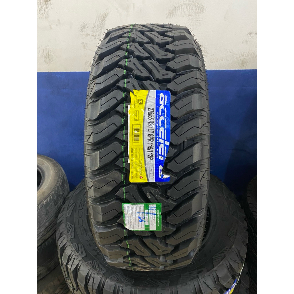 Ban Cangkul Ring 20 Merek Accelera M/T01 275/55 Ban Pajero Fortuner 275/55 R20