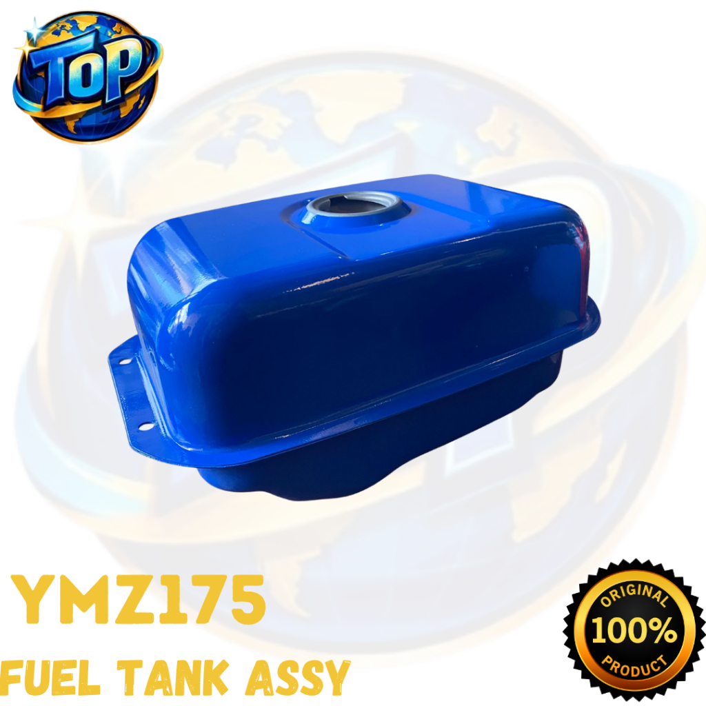 Tangki Bensin MZ175 / Fuel Tank Assy Mesin Complete MZ175 Biru Mesin Penggerak / Mesin Yamaha Type M