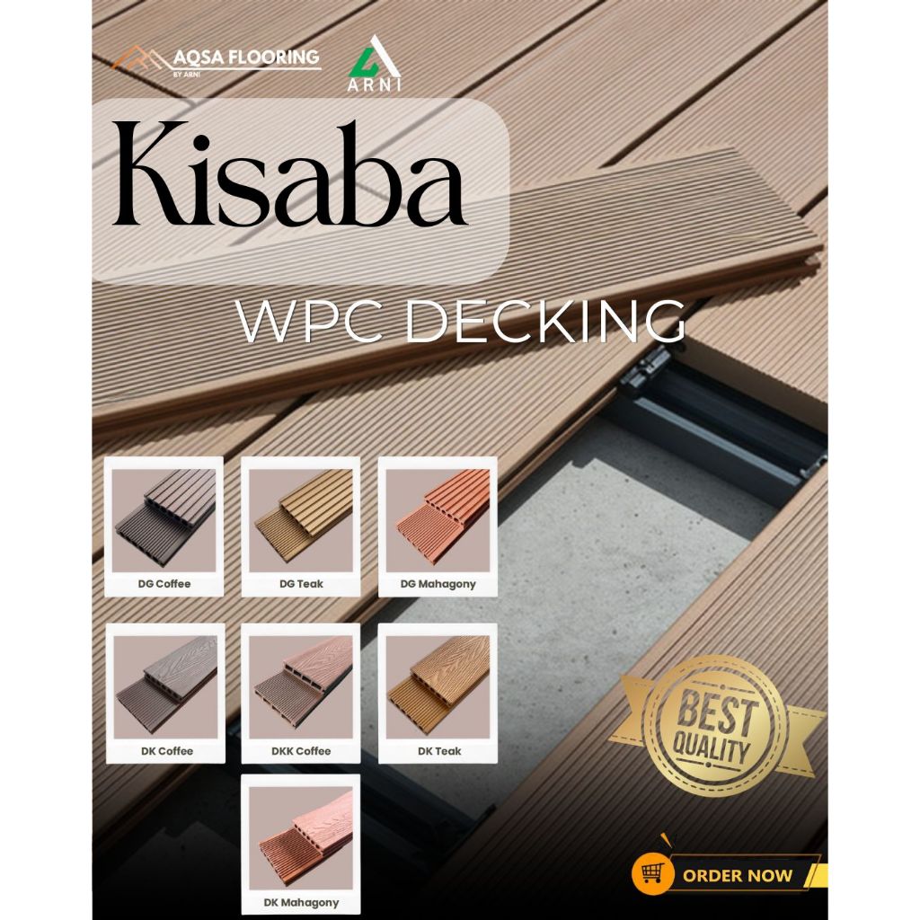 Kisaba - Outdoor WPC Decking Flooring Collection