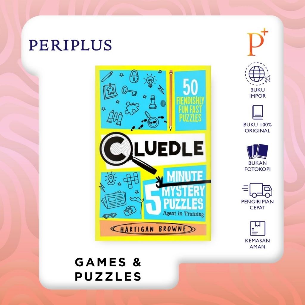 Cluedle - 5 Minute Mystery Puzzles: Agent in Training - 9781035089567