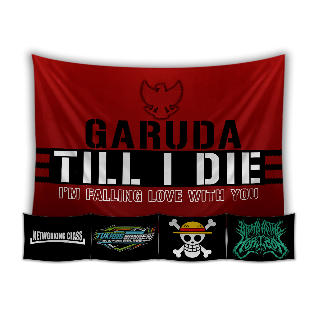 Bendera Spanduk Kain Custom