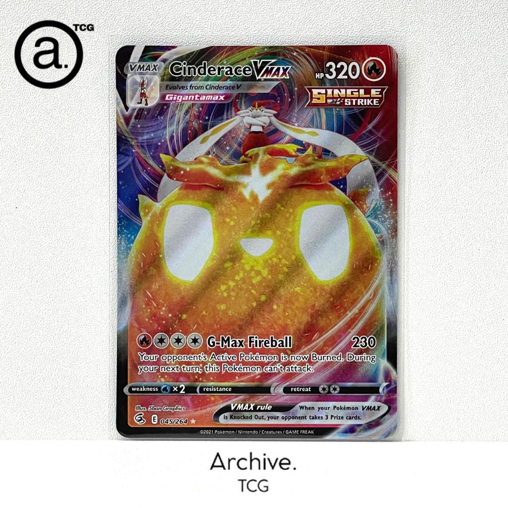 Cinderace VMAX (045/264) Pokemon English ~ Fusion Strike (FST)