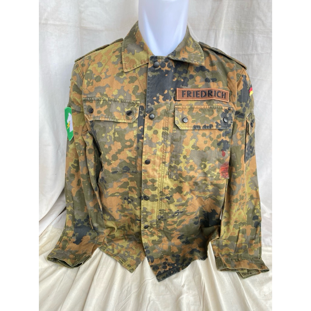 Kemeja BDU Camo Loreng Flecktarn Tentara Jerman Army Original (32)