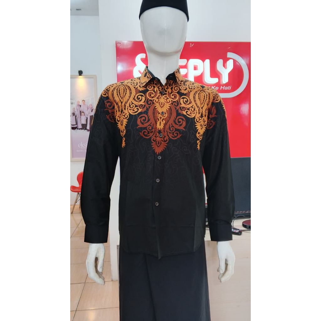 KEMEJA BATIK ELEGAN KEREN CLAUDIOR