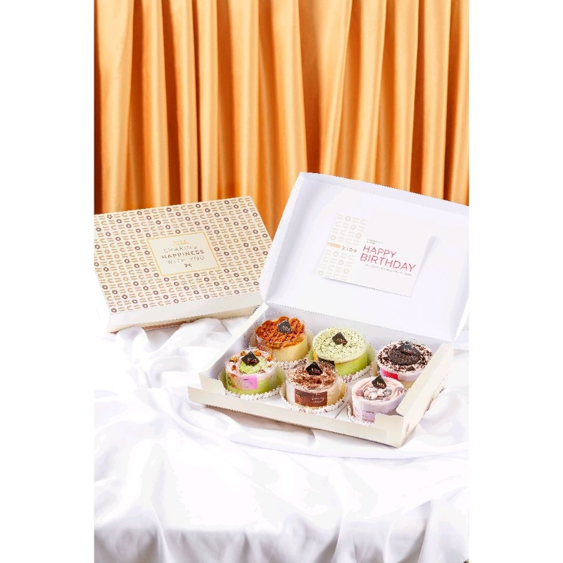JOYFUL HAMPERS (6 pc Kibo Mini Molten Cheese Cake)