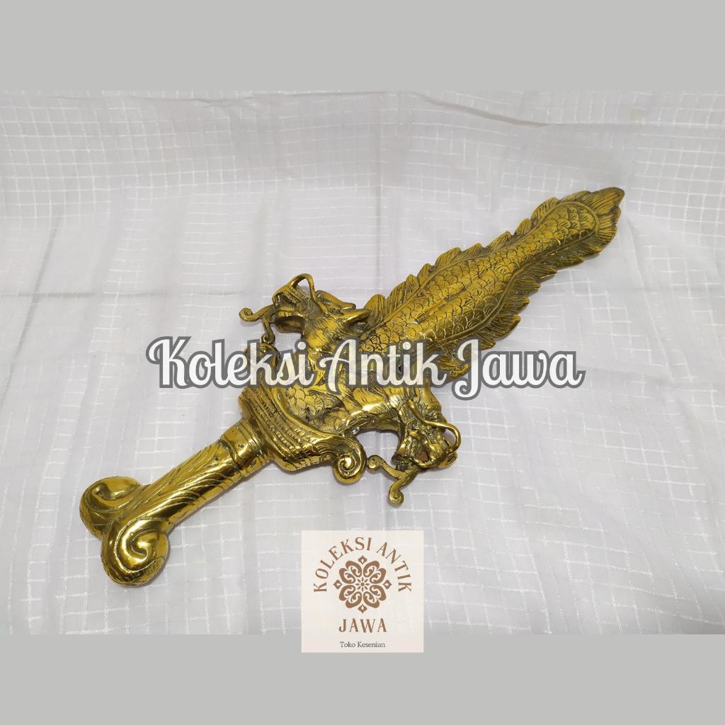 Kerajinan Kuningan Keris Naga Liong Kepala 2