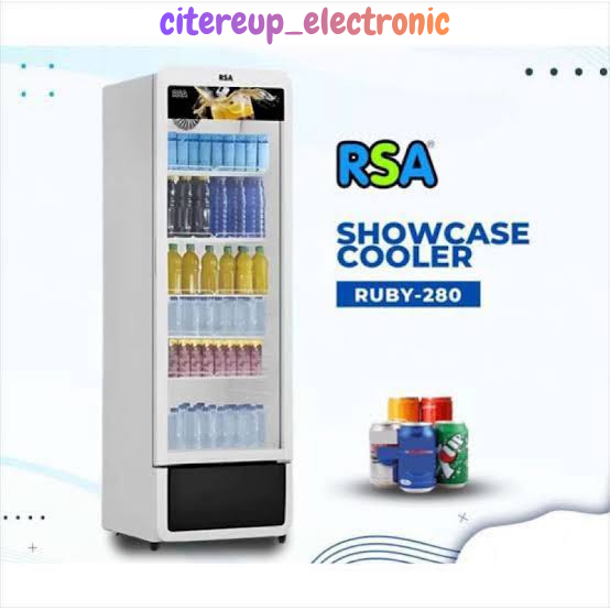 RSA Showcase RUBY 280 Showcase Cooler No Frost LED