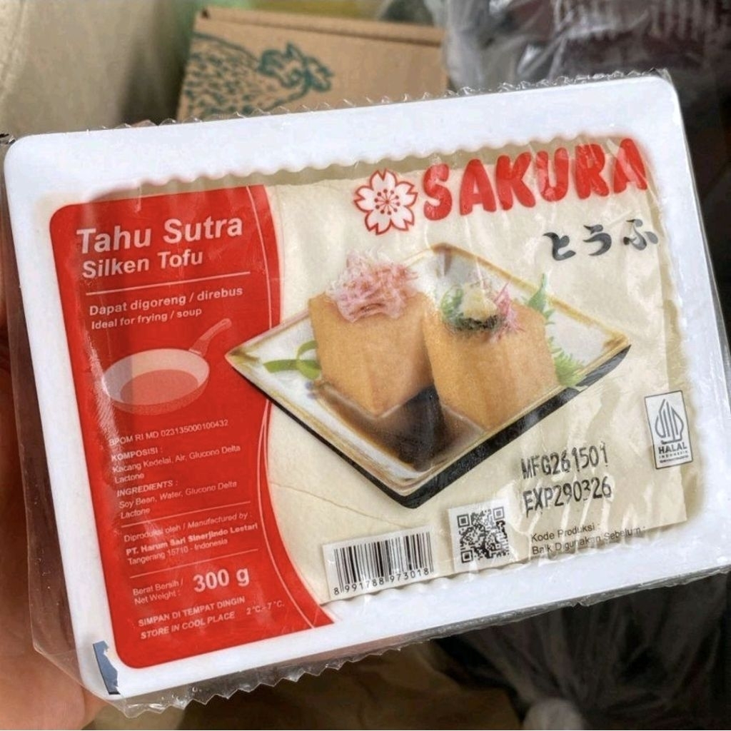 Sakura Tahu Sutra Tofu 300 grm