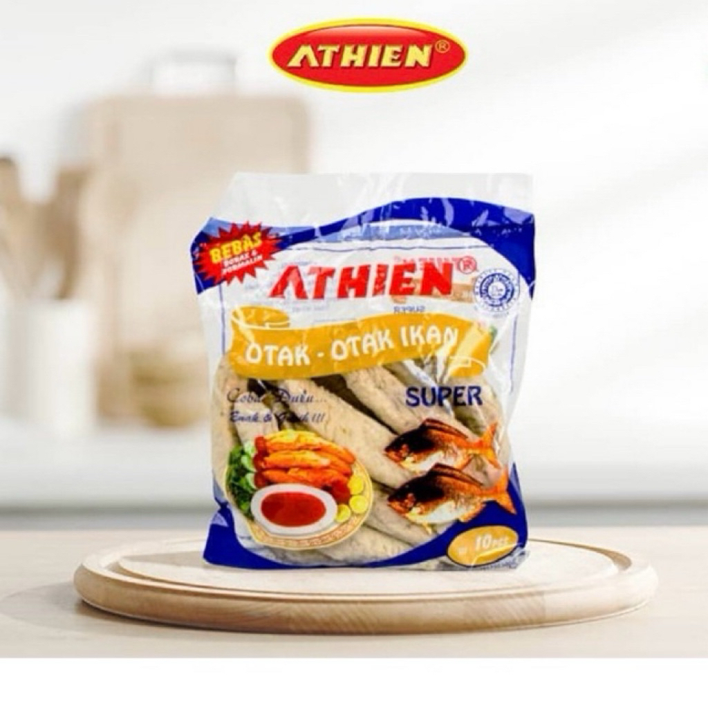 Otak-Otak Ikan Athien Super Isi 10 Pcs - Halal, Bebas Formalin, Gurih