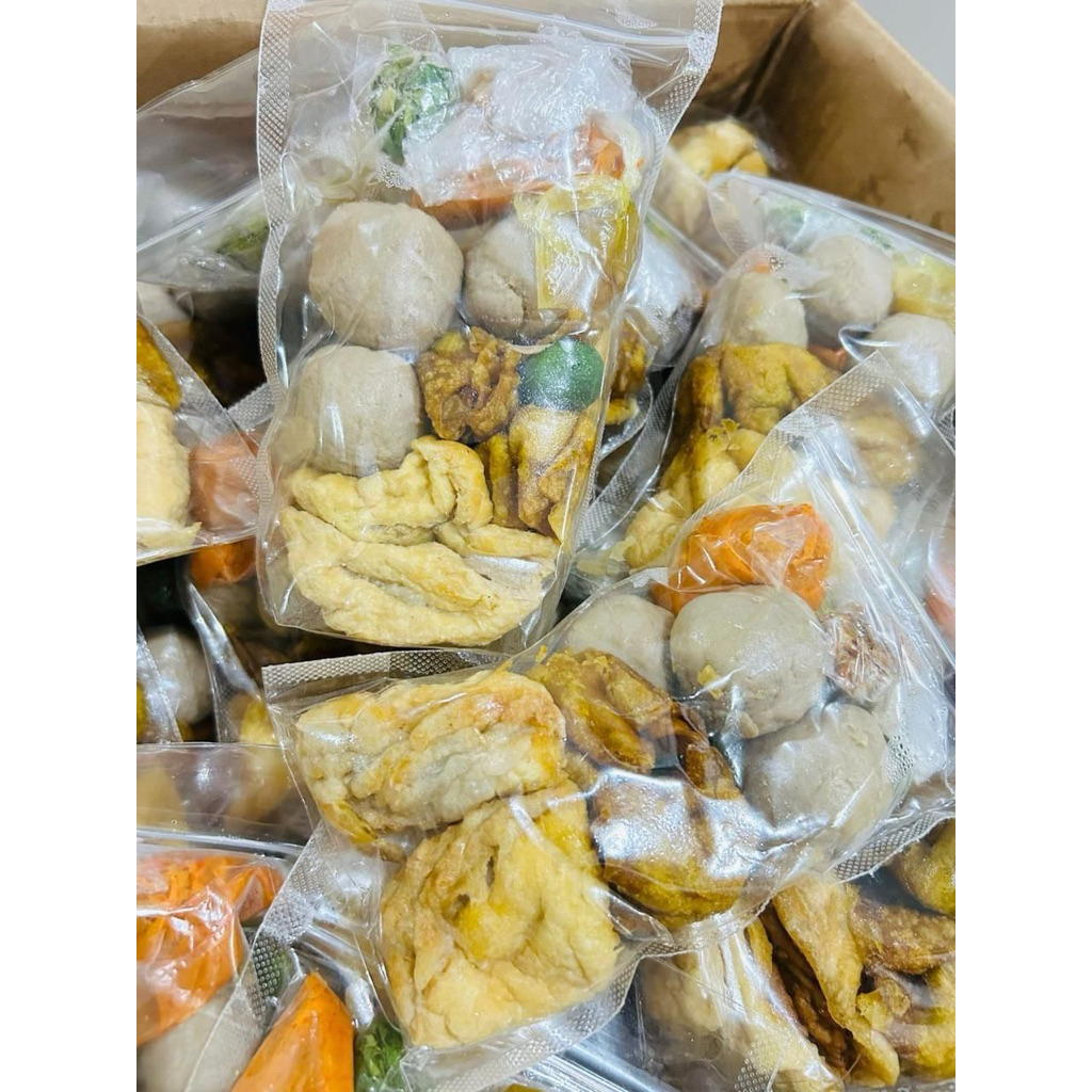 Cuanki hegar / Cuanki frozen / Siomay bakso oleh-oleh bandung