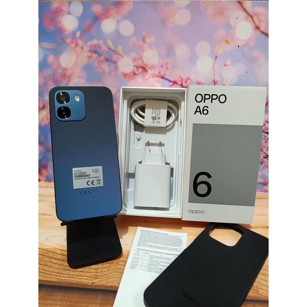 hp oppo A6 ram 6/256 gb fullset