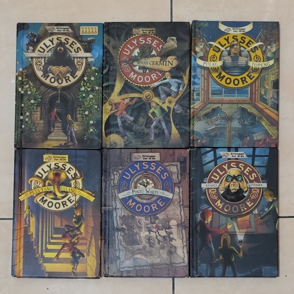 Buku Novel Ulysses Moore Series 1-6 Bahasa Indonesia