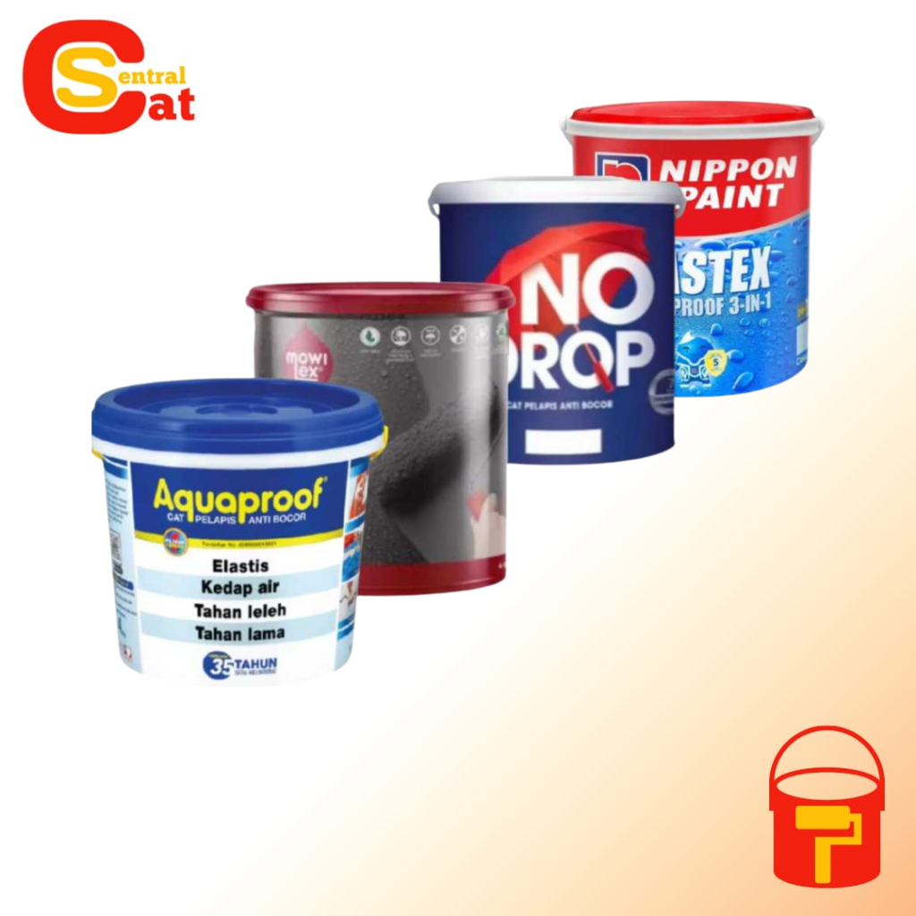 Cat Tembok Anti Bocor / Cat Tembok Waterproofing / Aquaproof / 1 kg