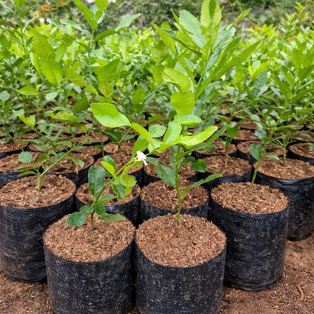Tananam  Buah Jeruk Purut, Pohon Jeruk Purut