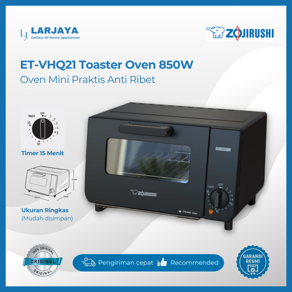 Zojirushi Oven Toaster Electric ET-VHQ21 BA