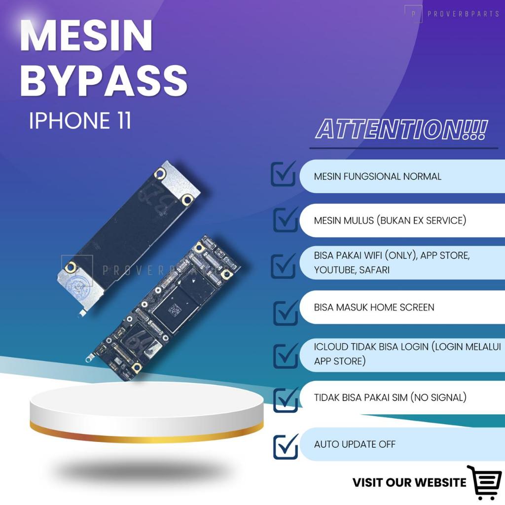 MESIN BYPASS IPHONE 11