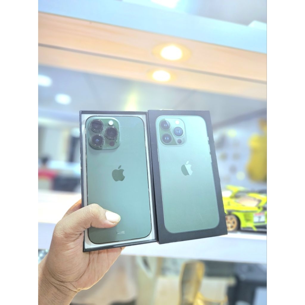 iphone 13 pro 128 ibox like new alpine green