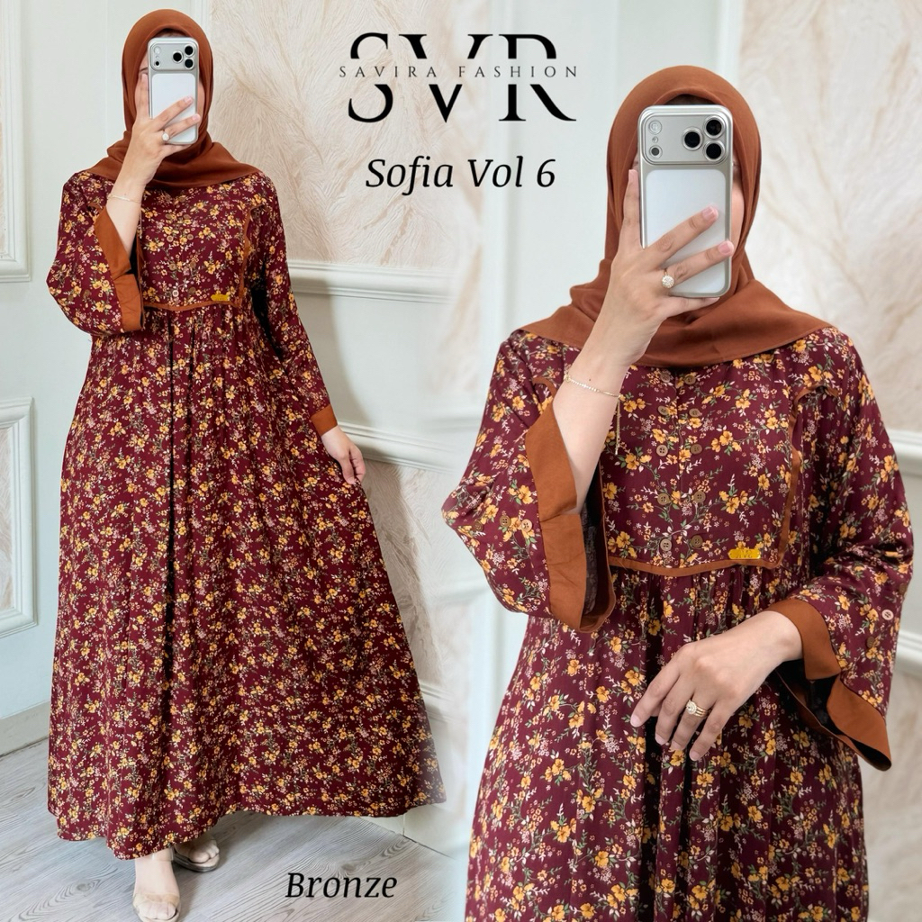 Setelan SVR One Set SOFIA & Daster SOFIA Original