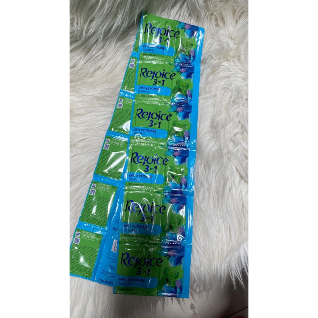 REJOICE 3IN1 SAMPO SACHET 1LUSIN