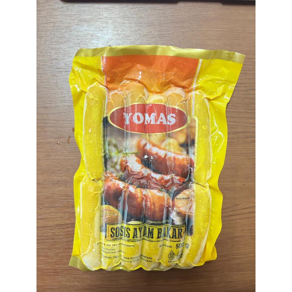 YOMAS SOSIS AYAM BAKAR 500GR