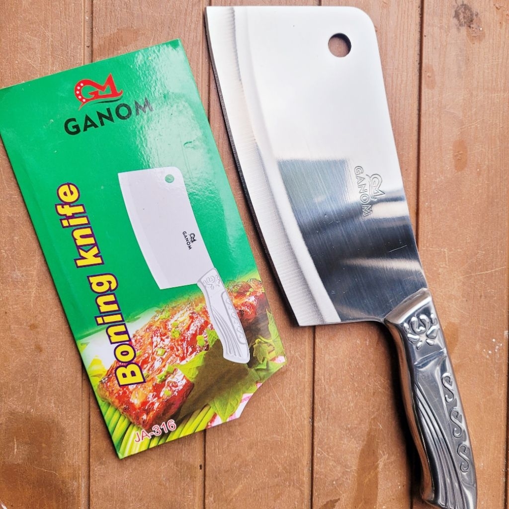 Pisau Daging Pisau Chef stainless, Pisau Berang, Pisau Chef Tajam