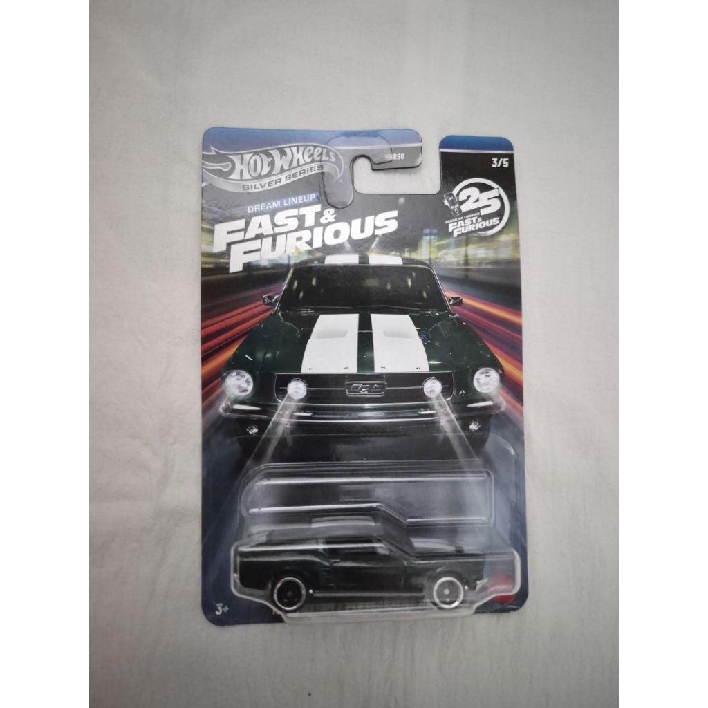 HOT WHEELS 1967 CUSTOM / PERSONNALISE MUSTANG