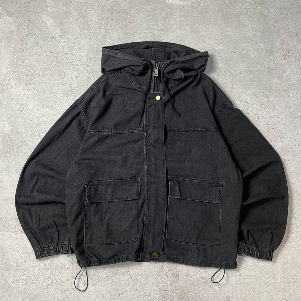 DENIM BOXY DOBLEZIP