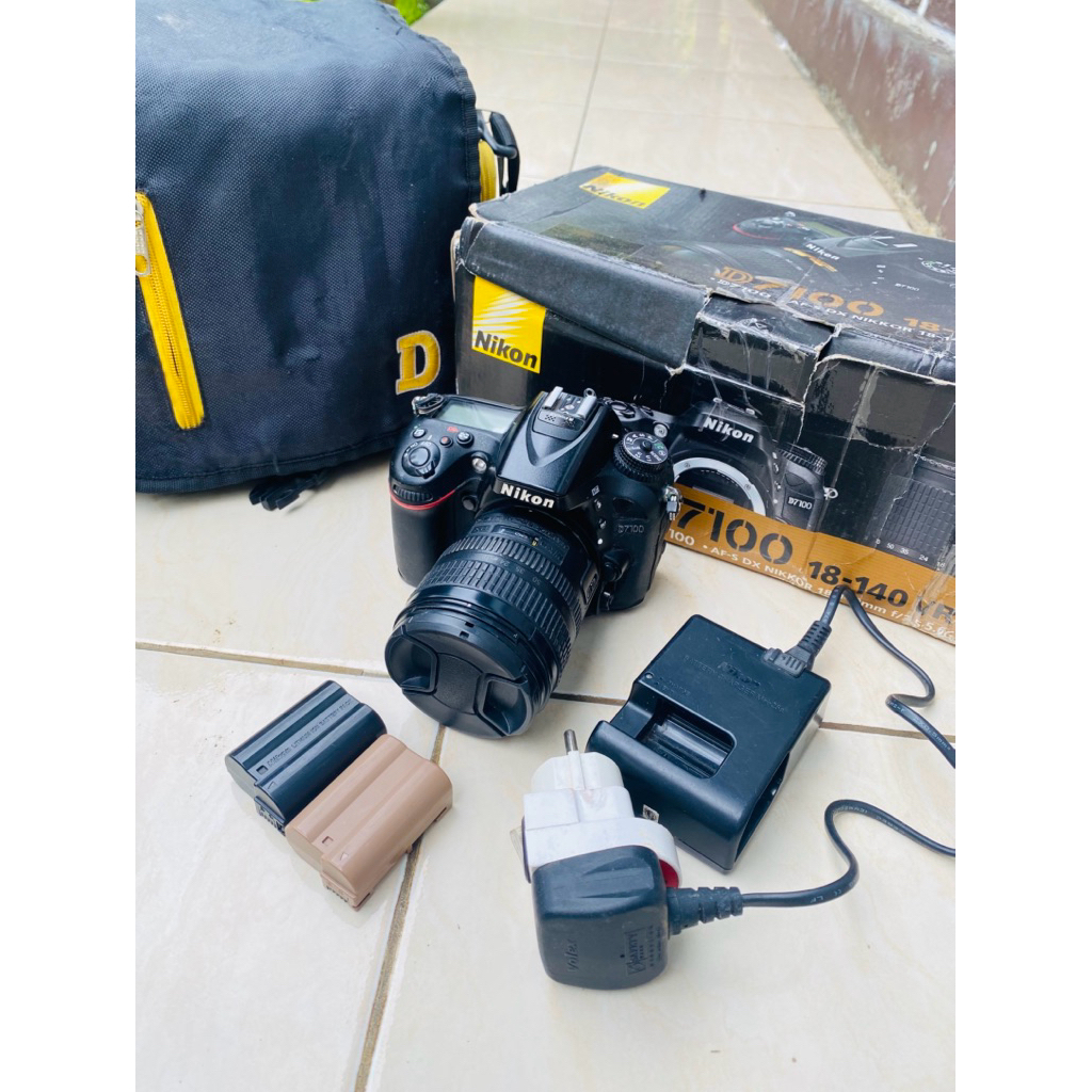 kamera nikon d7100 fullset