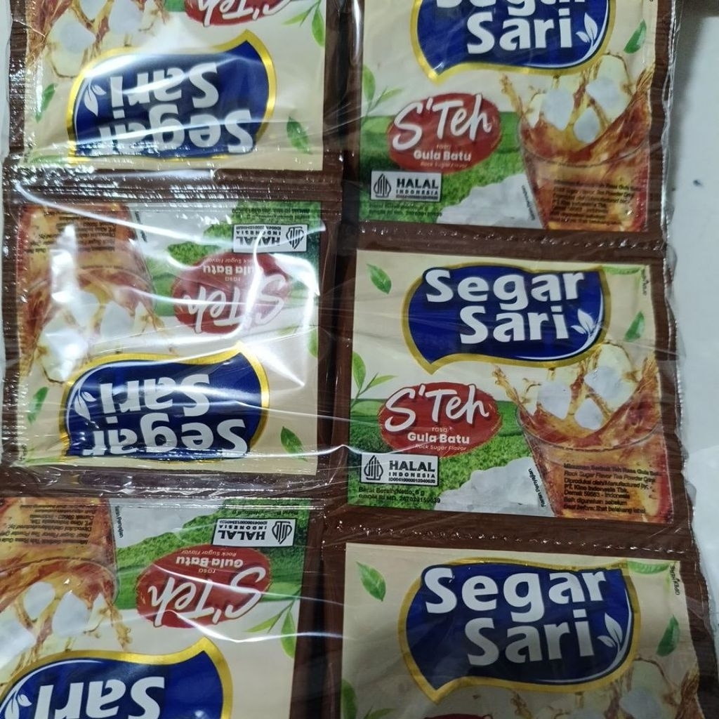 segar sari es teh renceng