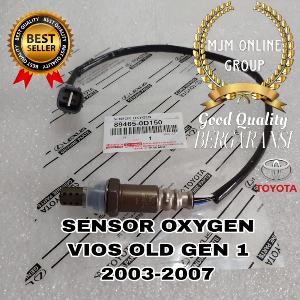 Sensor Oxygen Oksigen Vios Lama Gen 1 2003-2007 Ori