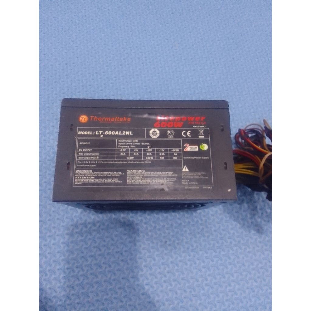 PSU pure thermaltake 600watt