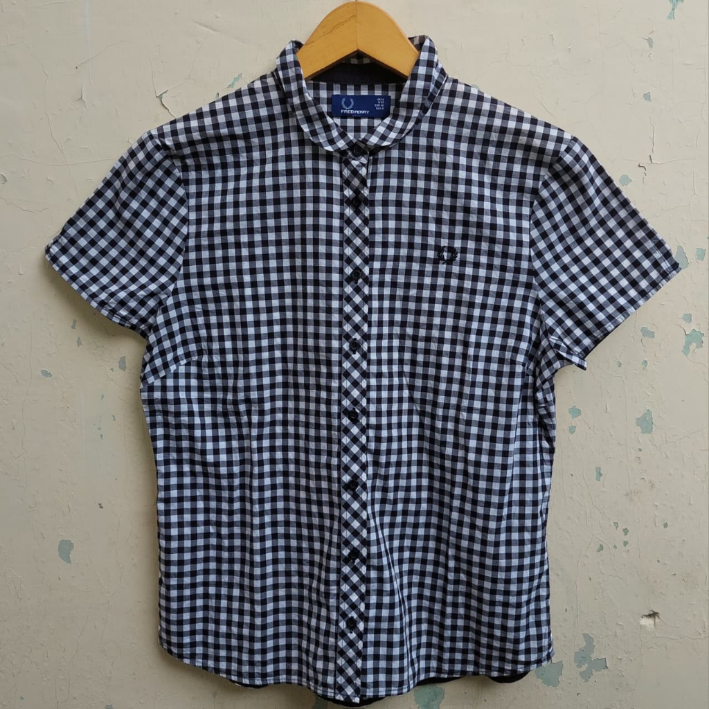 KEMEJA LENGAN PENDEK FRED PERRY CEWE ORIGINAL