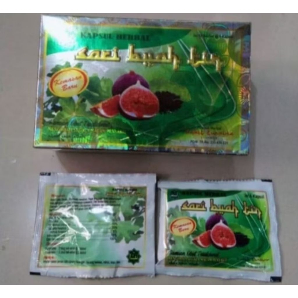 Kapsul Buah Tin isi 10 sachet