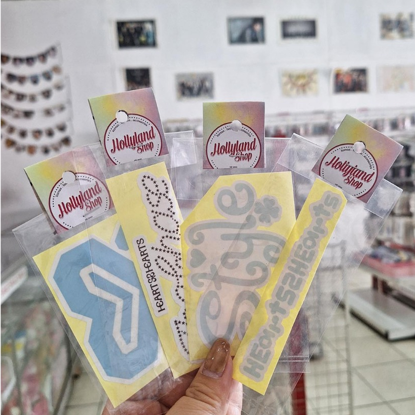 Sticker Hearts2Hearts H2H Logo (5pcs Stiker) Unofficial