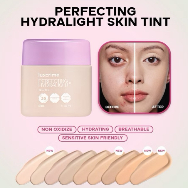 LUXCRIME - PERFECTING HYDRALIGHT SKINTINT