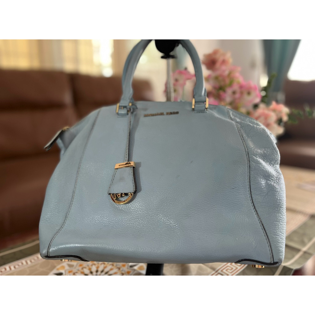 Tas Handle MK Baby Blue