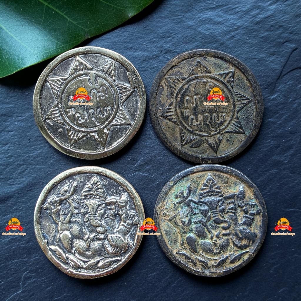 UANG KOIN GOBOG MAJA PAHIT GANESHA KUNINGAN KODEJa22