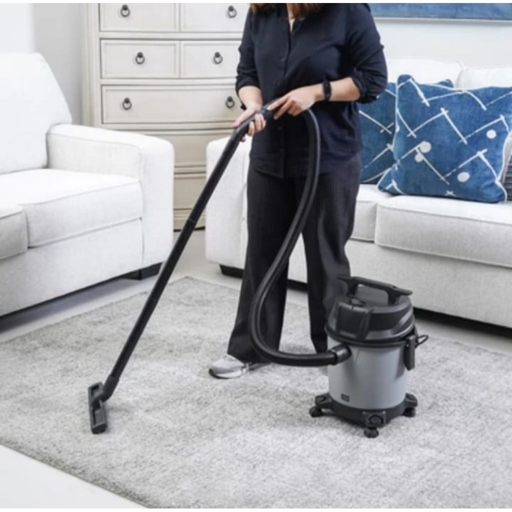 VACUUM CLEANER WET.DRY AND BLOW 800W 10L/ALAT Penyedot Debu kering dan Basah merk APA 10L/ALAT VACUM