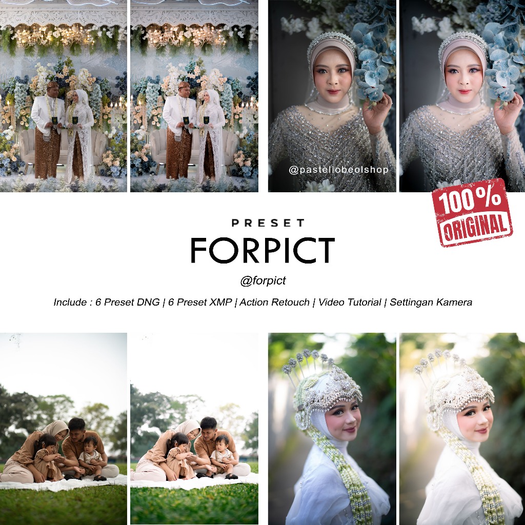 PRESET WEDDING FORPICT