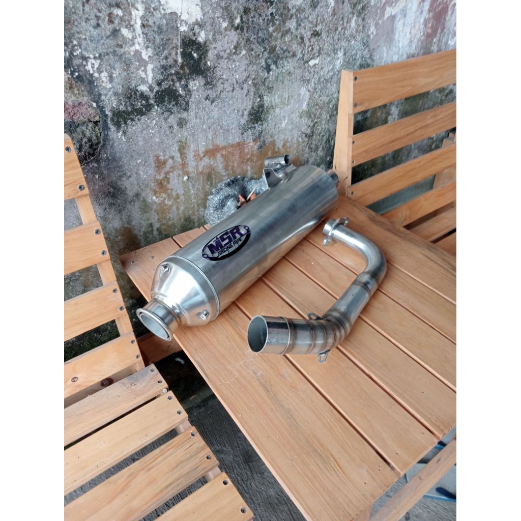 KNALPOT STANDAR RACING MIO SPORTY/SMILE