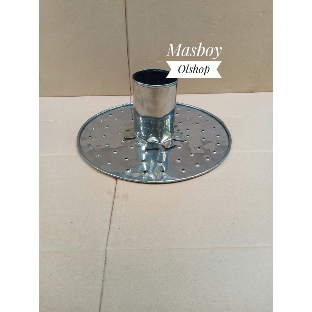 Sarang Sarangan Dandang Nasi Kukusan Stainless Steel / Untuk Dandang Diameter 30 cm