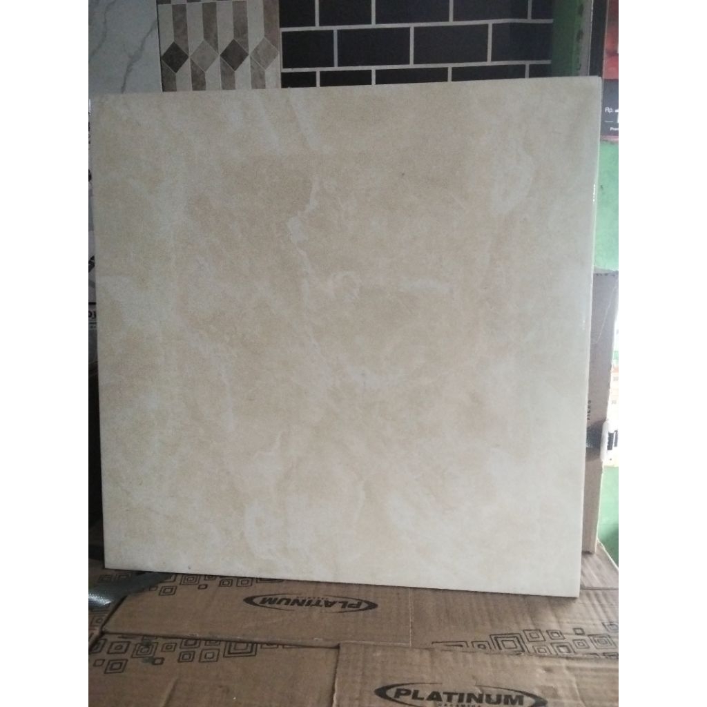 Asia Tile Zigma Cream 40x40 Keramik Motif Marmer KwC