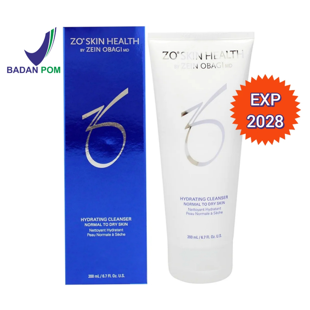 Obagi ZO Hydrating Cleanser Normal to Dry Skin 200mL Face Wash Ori 100%