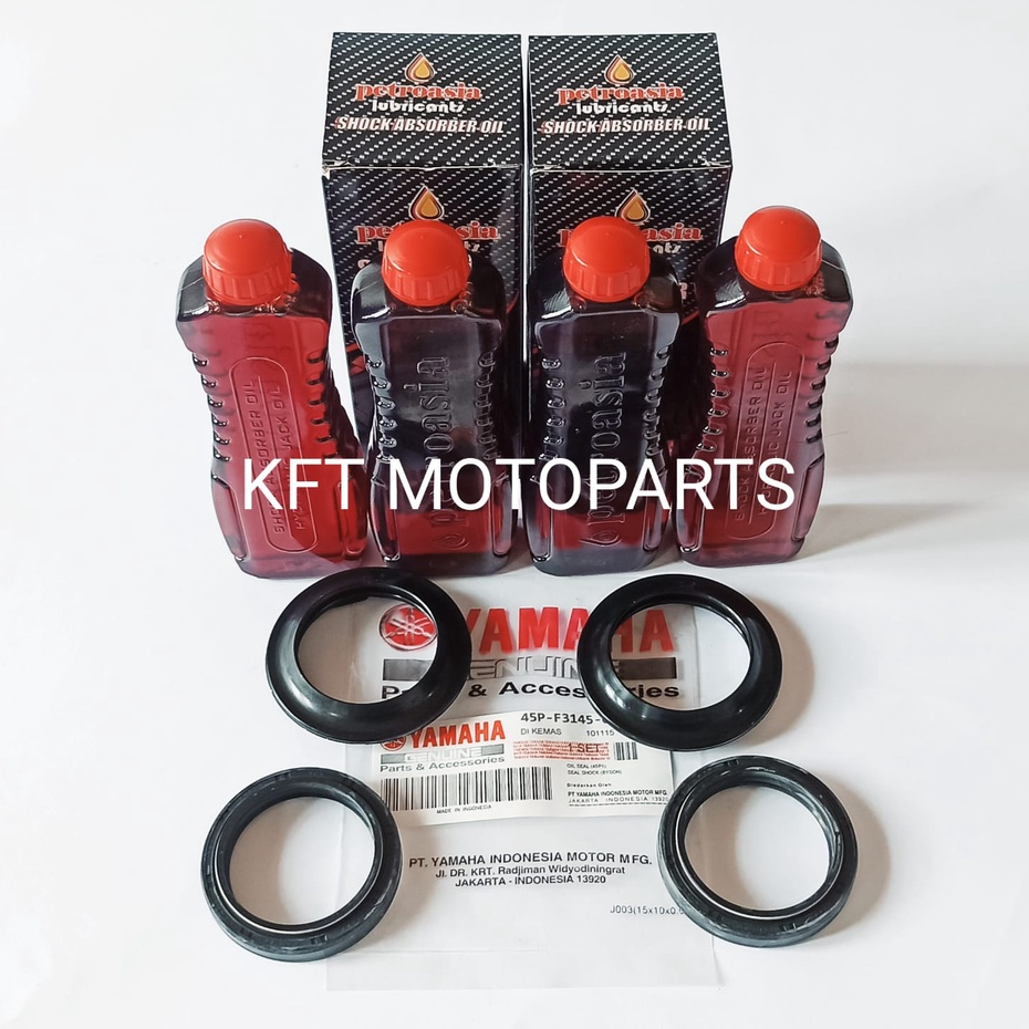 Seal Shock Depan Dan Oli Shock YAMAHA BYSON