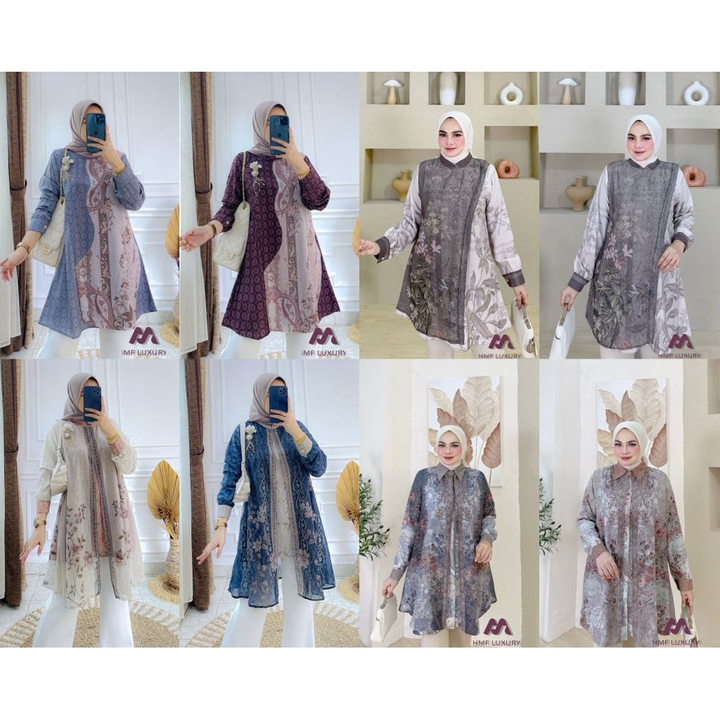 Anggun Tunik By HMF Luxury Original