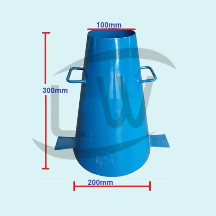 SLUMP TEST SET / CORONG SLUMP TEST BAHAN BESI / CONE FUNNEL SLUMP TEST