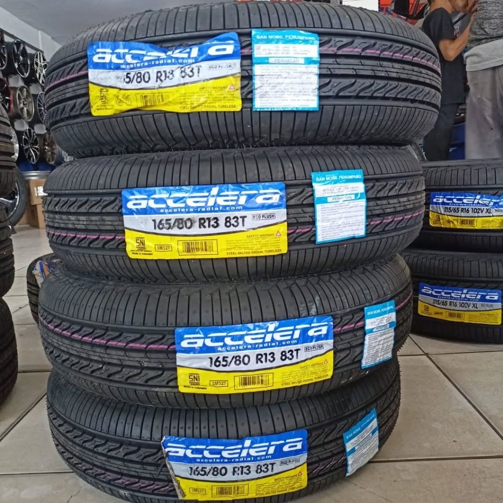 Ban Mobil Grandmax Carry Accelera Ecoplush 165/80 R13 - Ban Mobil Tubless Baru Murah Awet (Cianjur)