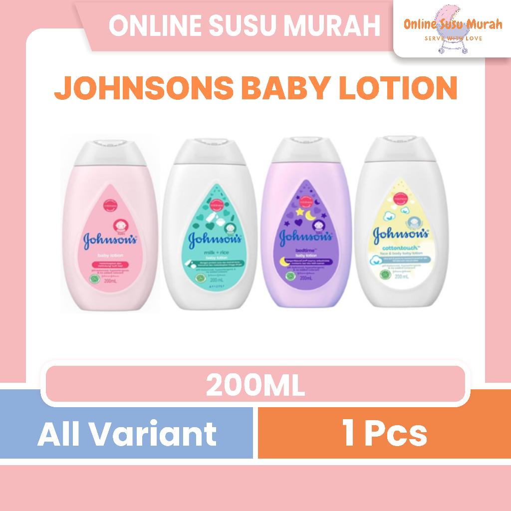 JOHNSON BABY LOTION 200ML PERAWATAN KULIT BAYI 200 ML PRLA